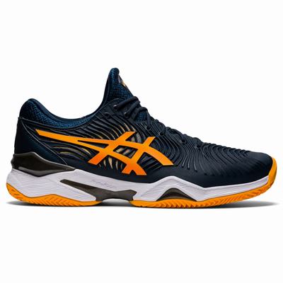 Asics Court FF 2 Clay - Miesten Tenniskengät - Sininen